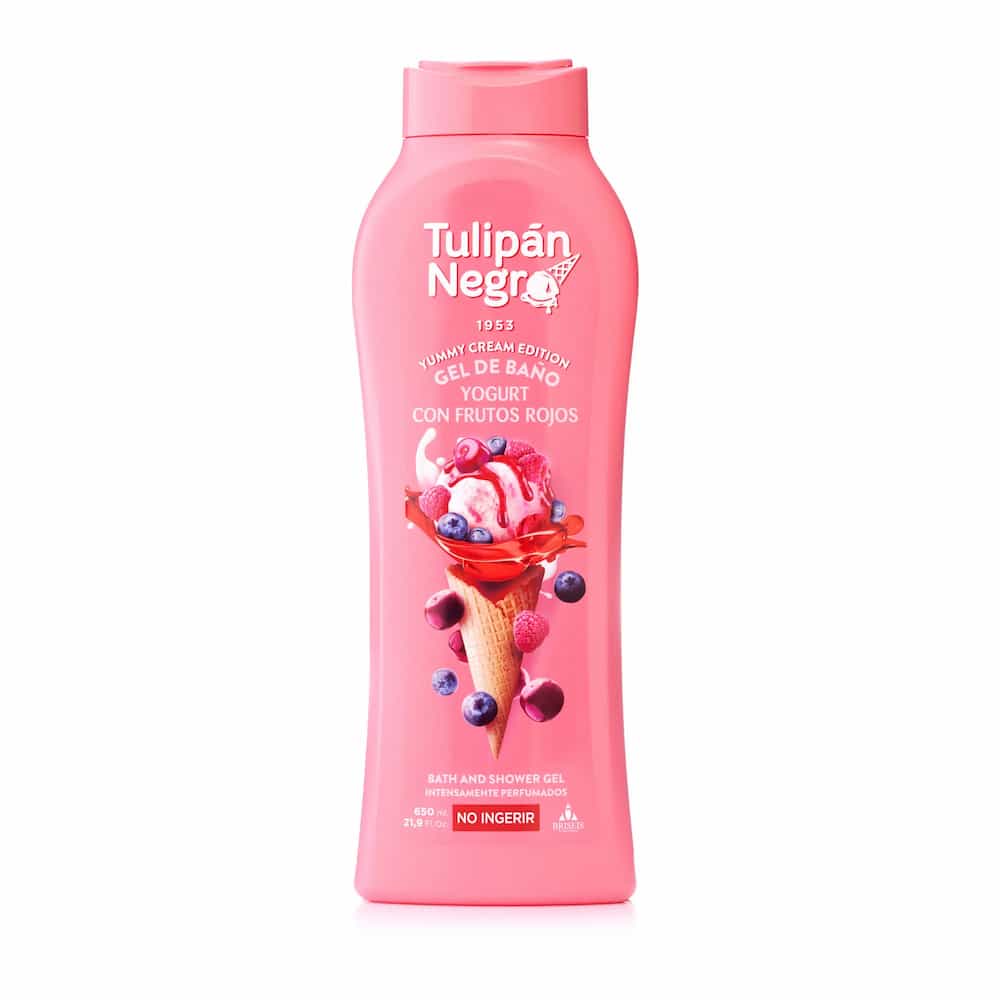 Gel de bain au yaourt et aux fruits rouges 650 ml - Image 3