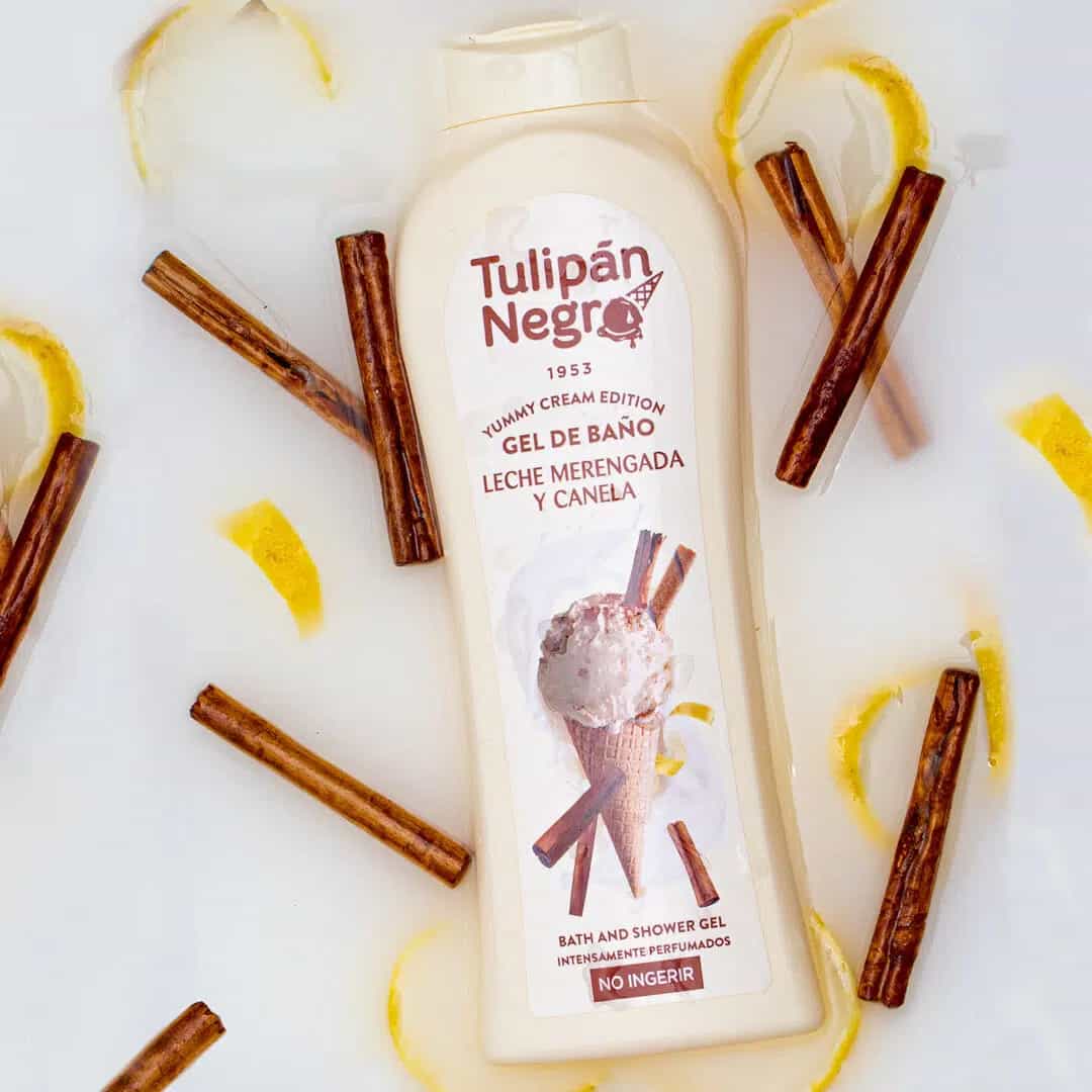 Gel de bain au lait meringué et à la cannelle 650 ml