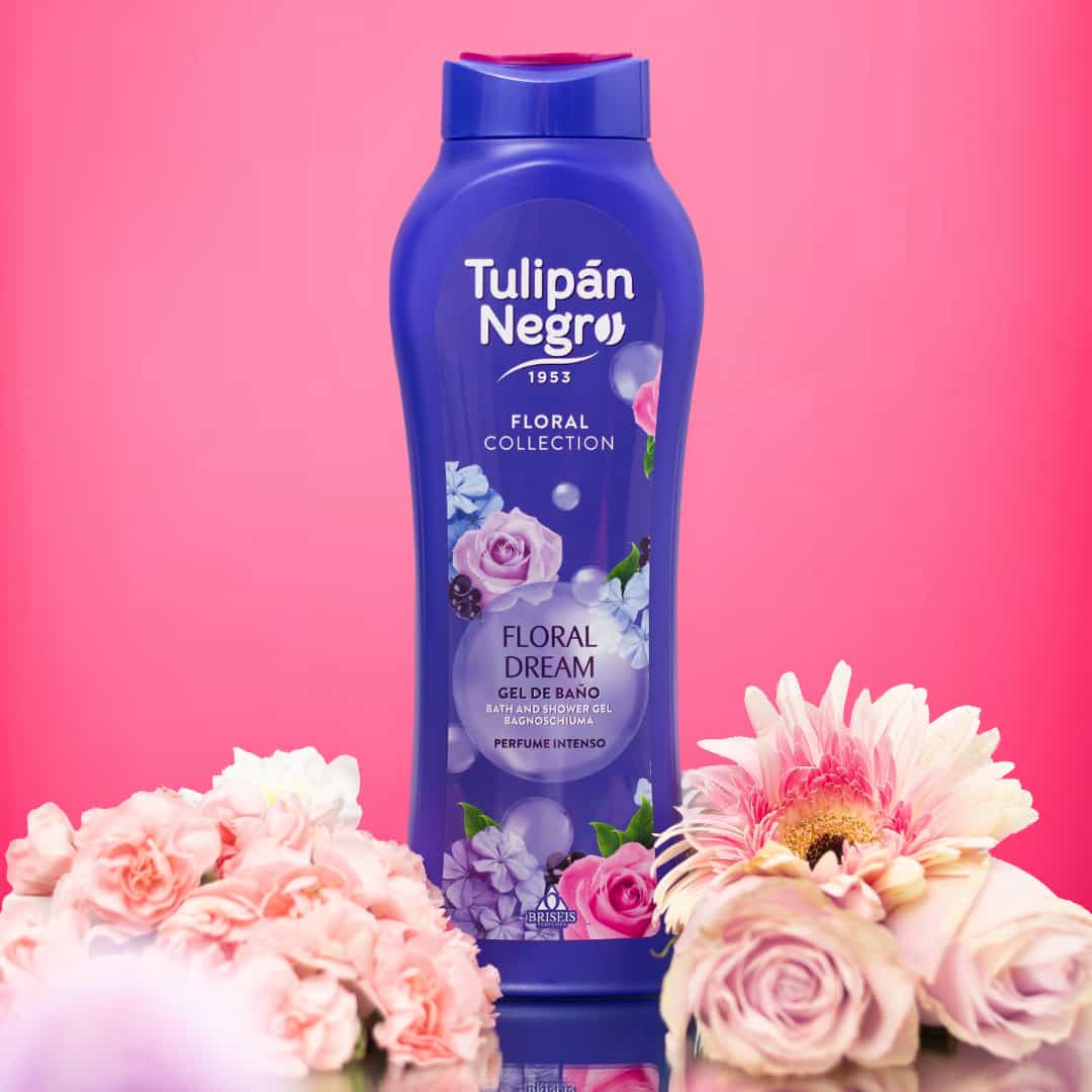 Gel de bain Rêve Floral Tulipe Noire 650 ml