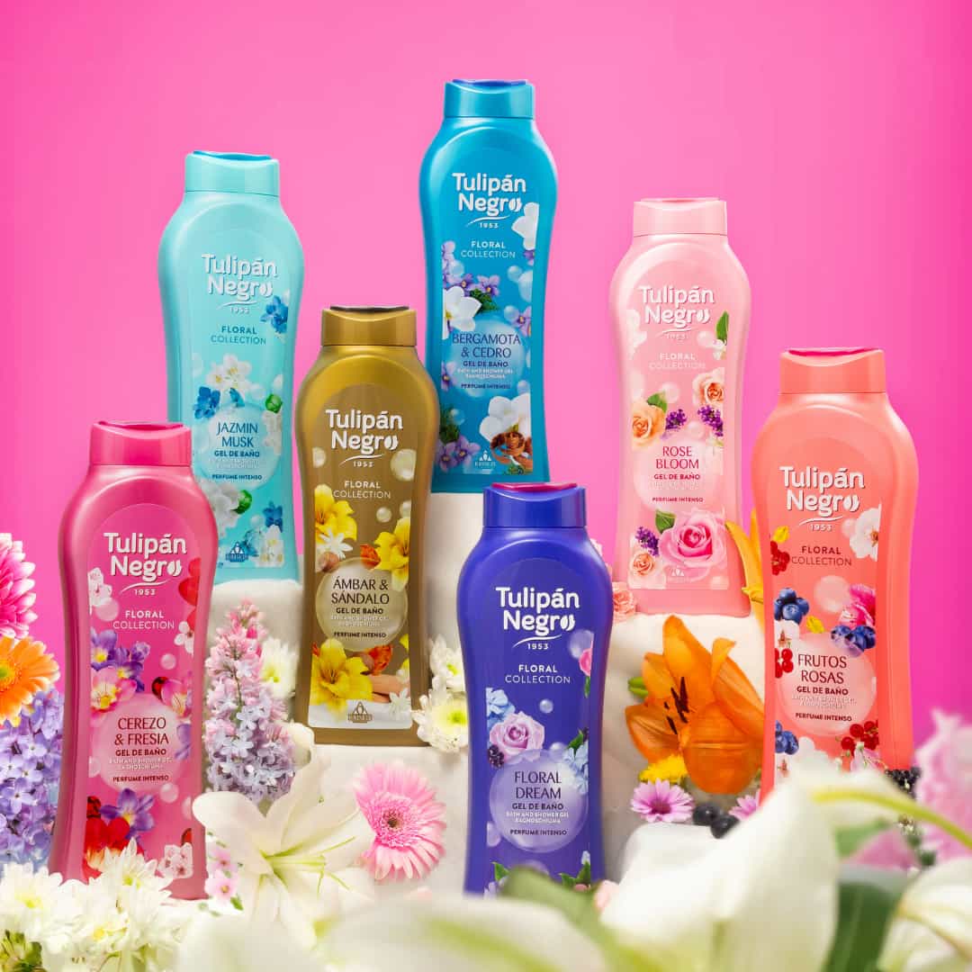 Gel de bain Rêve Floral Tulipe Noire 650 ml - Image 3
