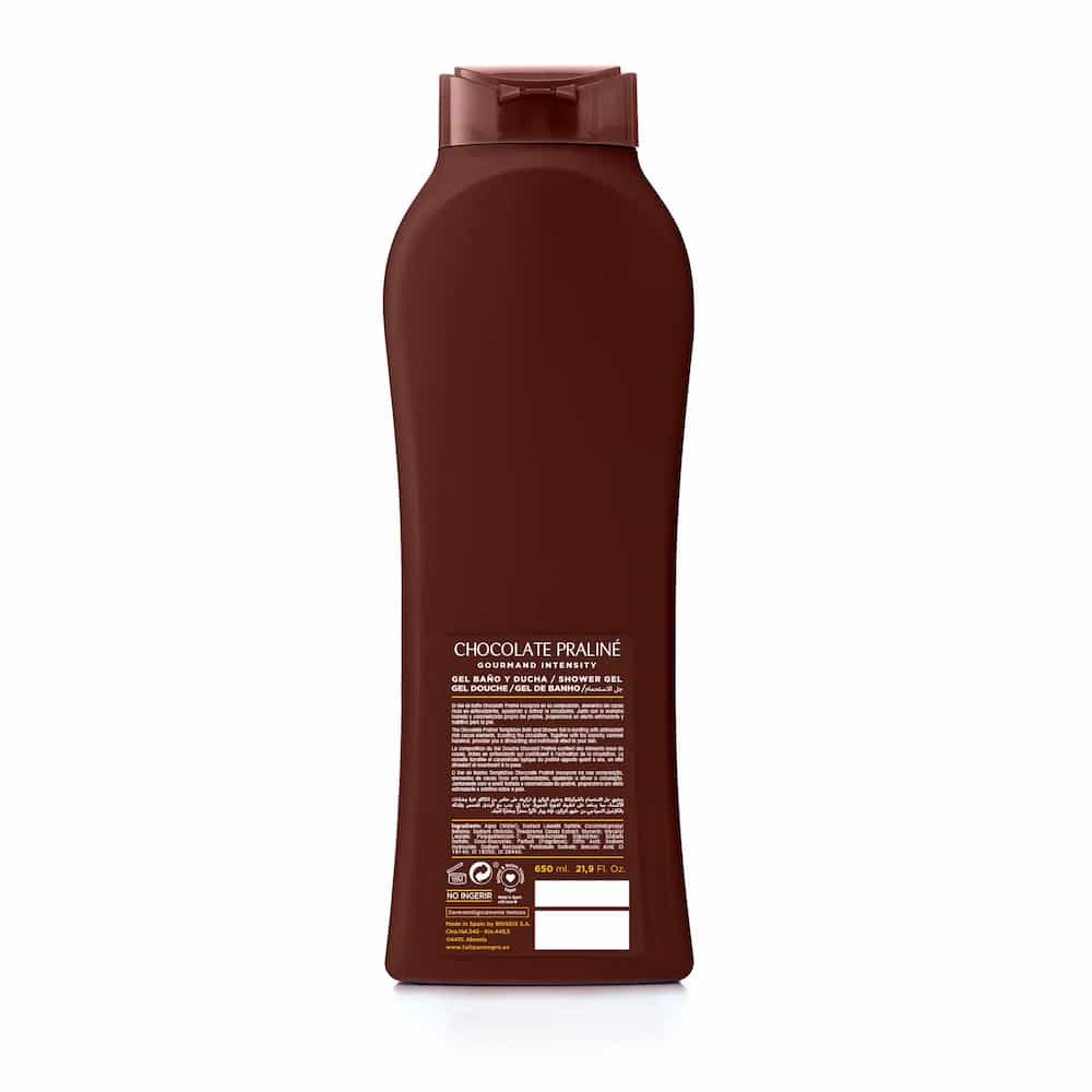 Gel de bain praliné au chocolat noir Tulipán Negro 650 ml - Image 3
