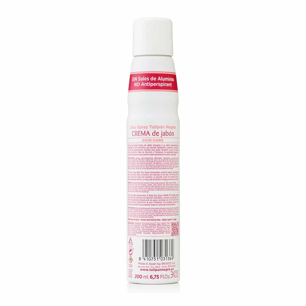 Déodorant Black Tulip Déo Spray Savon Crème 200 ml - Image 3
