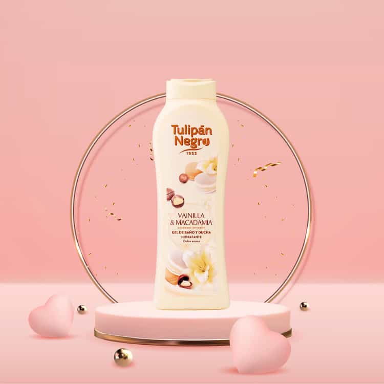 Gel de bain à la vanille et aux noix de macadamia 650 ml