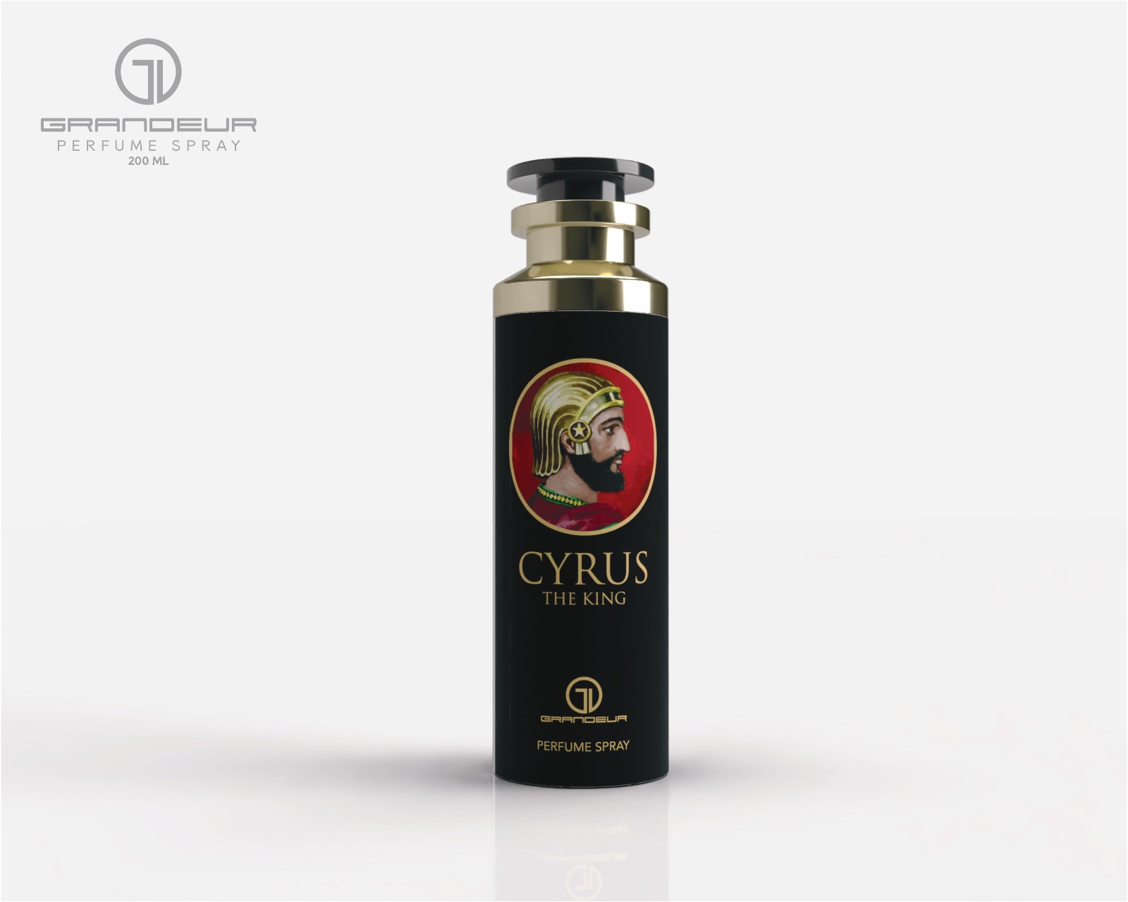 GRADEUR BODY SPRAY 200ML CYRUS THE KING